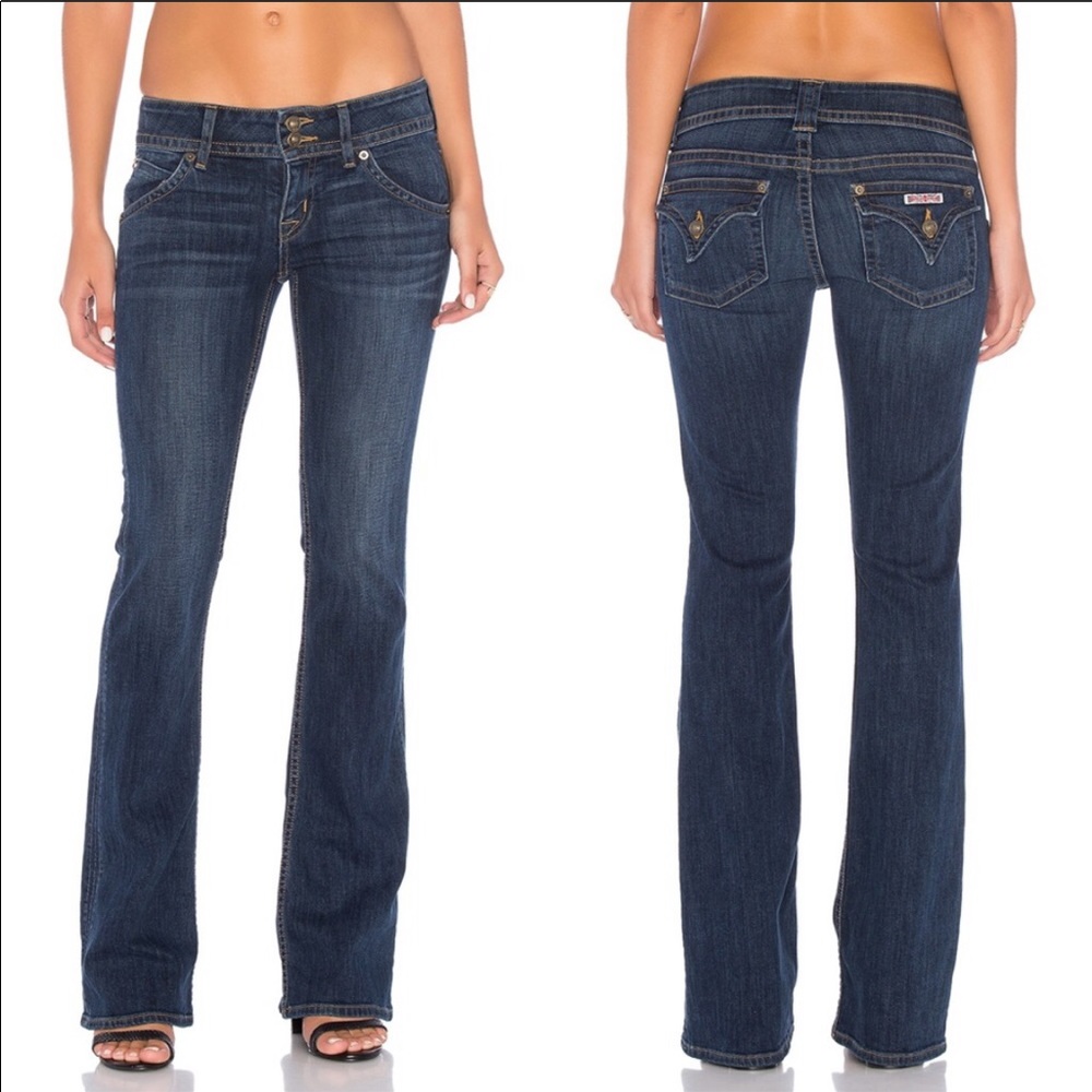 Hudson mid rise signature bootcut size 28